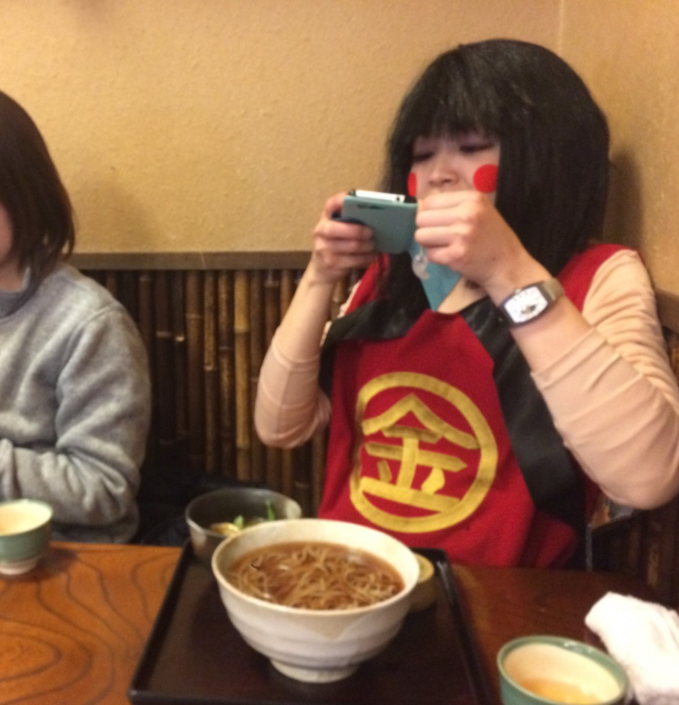 美味しそうなお蕎麦が来たら撮っちゃうよね♪